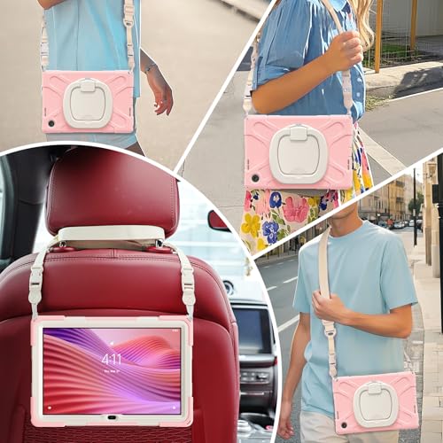 Funda a prueba de golpes Lenovo Tab S10 10.1 2025 TB-311XU K10C carcasa con protector 4