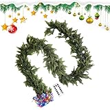 Lueur Festive Personnalisable: Cette guirlande de Noël pour cheminée prend en charge de multiples modes de lumière et un éclairage ajustable, permettant aux utilisateurs de modifier les changements de scène et d'obtenir les effets d'ambiance désirés facilement; associée à un accès pratique par télécommande, elle sert de choix fiable pour transformer les espaces en environnement enchanteur pendant les fêtes et occasions mémorables, avec une gestion simplifiée.