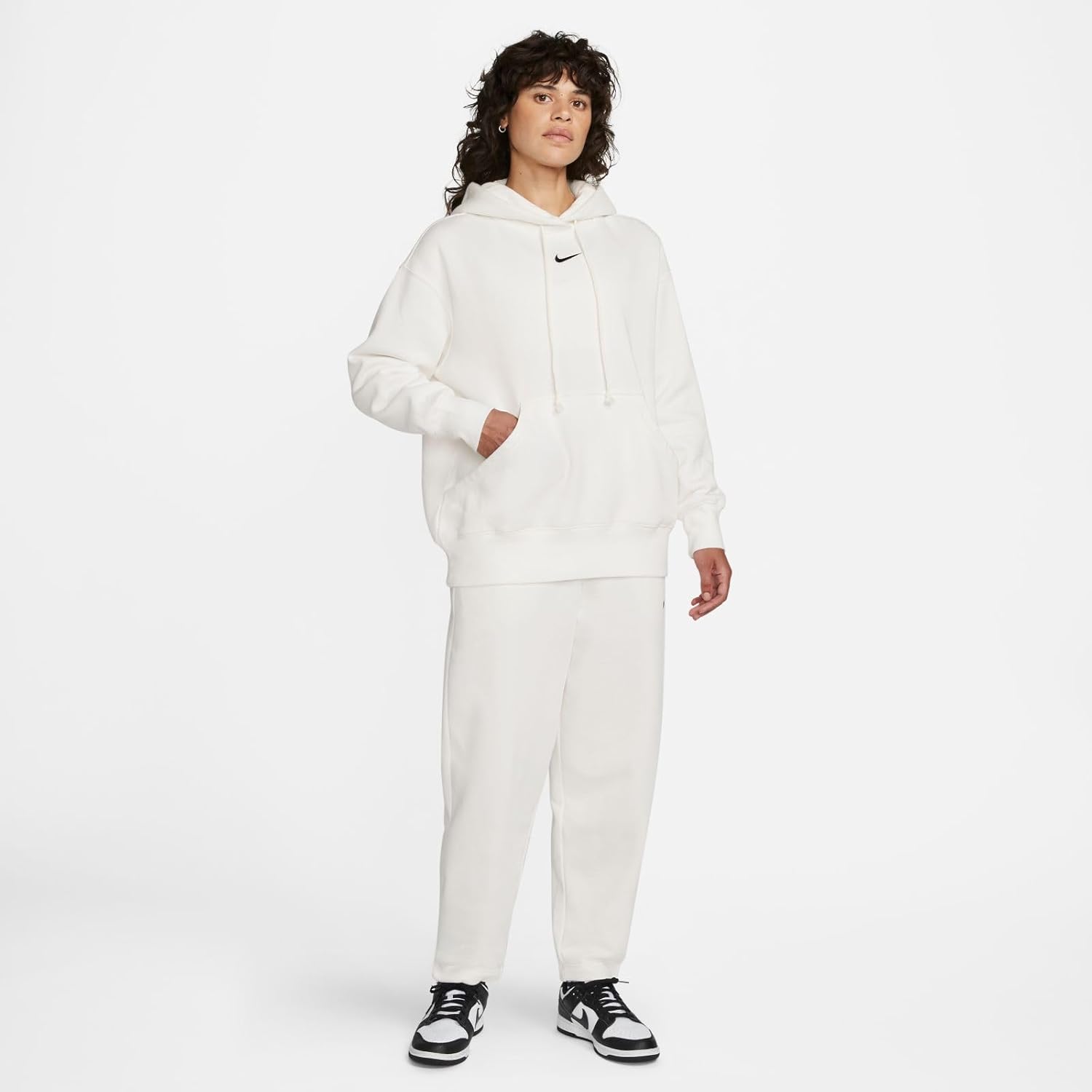 Nike womens Sportswear Phoenix Fleece Oversized Pullover Hoodie - Image 5