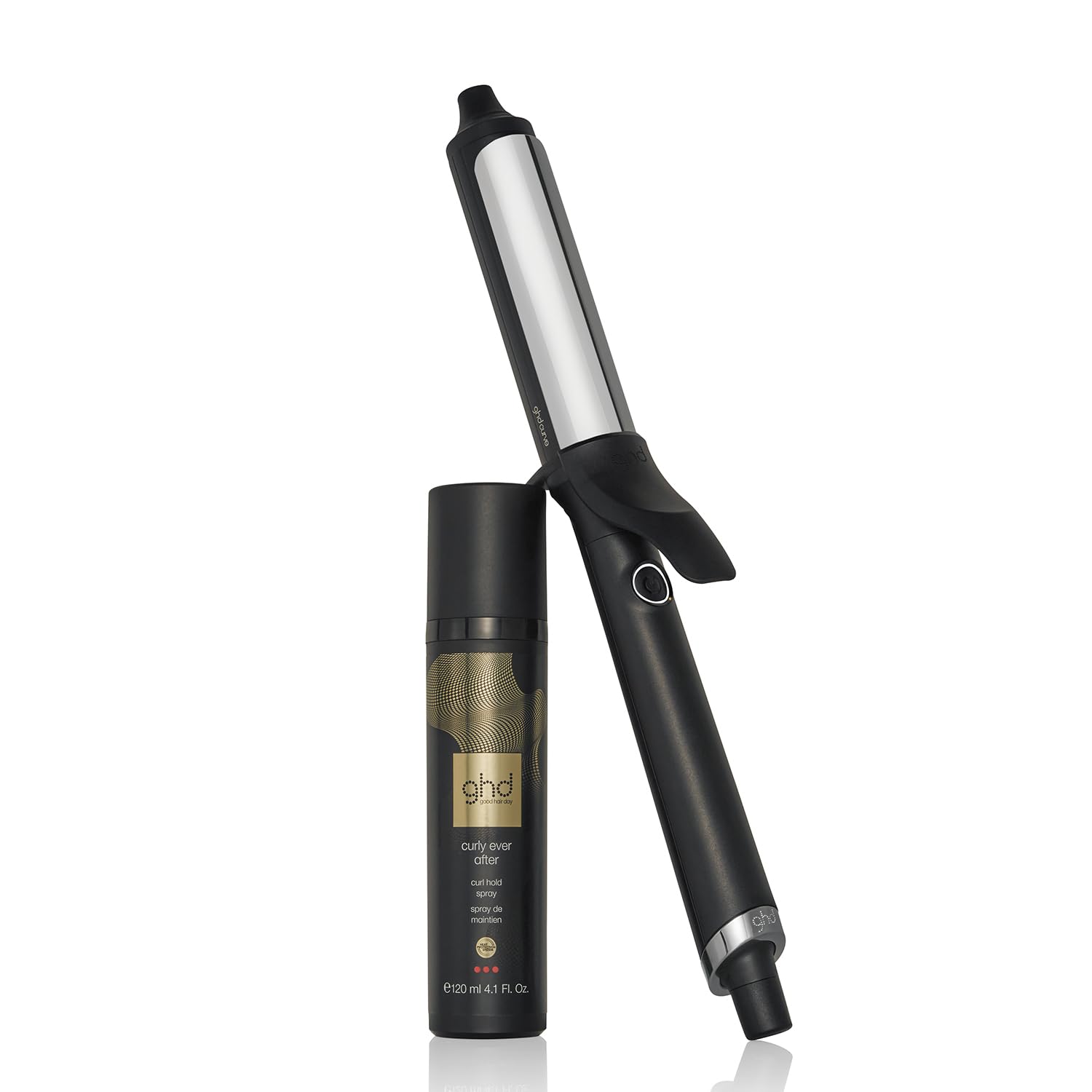 ghd curve Lockenstab mit Klemme: Für Locken & Wellen, professionelle, langanhaltende Ergebnisse, glänzendes Haar, weniger Frizz, Anti Frizz Styling, für alle Haartypen