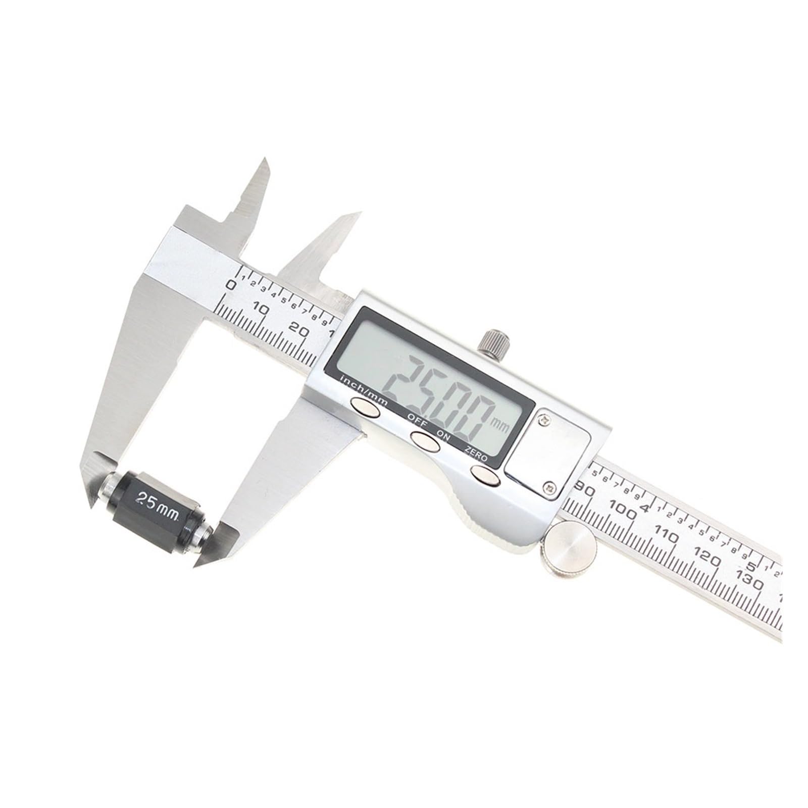Suwmiarka 0-200 mm 8-calowa suwmiarka cyfrowa ze stali nierdzewnej Elektroniczna suwmiarka cyfrowa Suwmiarki 200 mm w metalowej obudowie Suwmiarka cyfrowa Precyzyjne pomiary