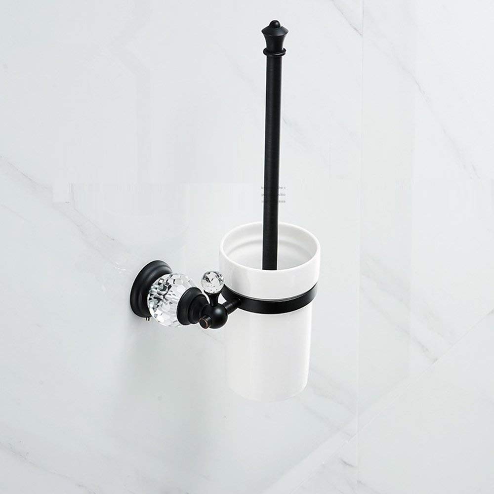 GZZ Home Bagno Kit di Pulizia per WC Spazzola per WC in Cristallo, Spazzola per lavabo da Bagno, Set di spazzole per Pulizia Multiuso per elettrodomestici, Accessori da Bagno Europei