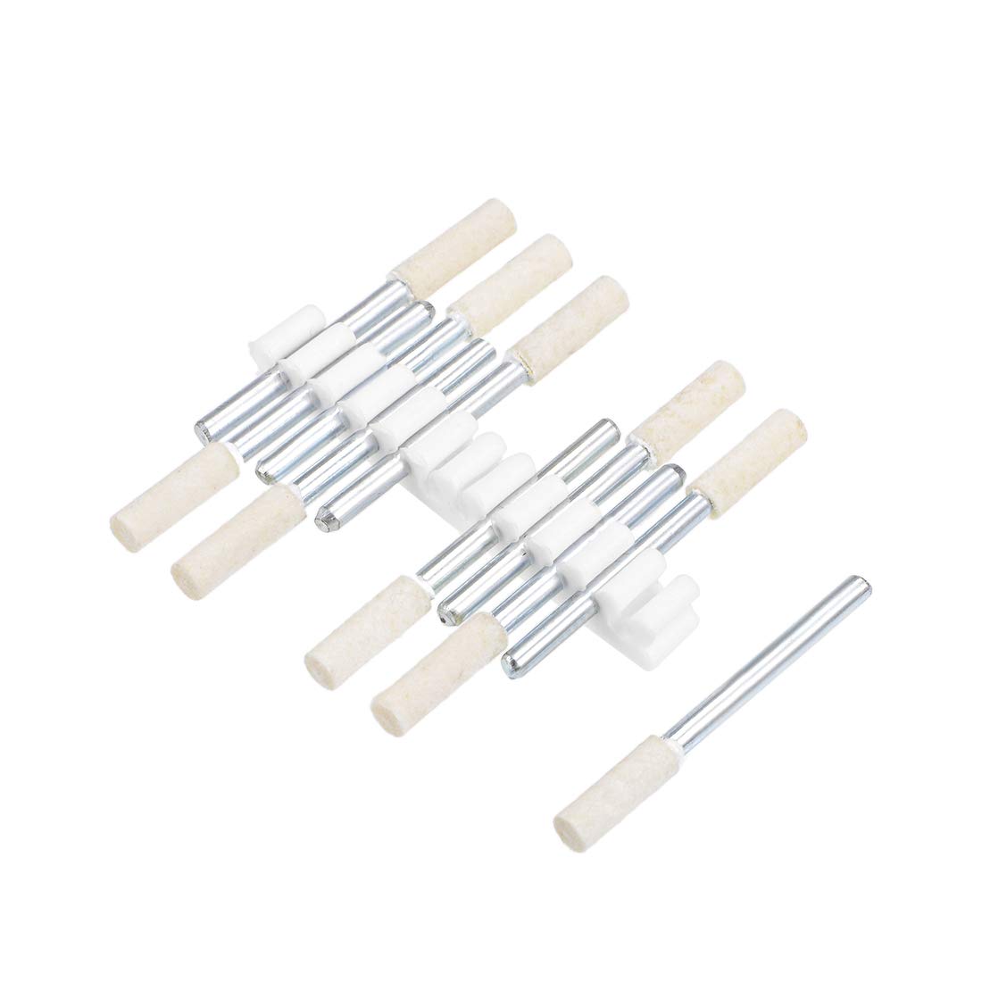 Wool Felt Polishing Bits - Buffing Wheels -7 Wool Felt Polishing Bits - Buffing Wheels -7