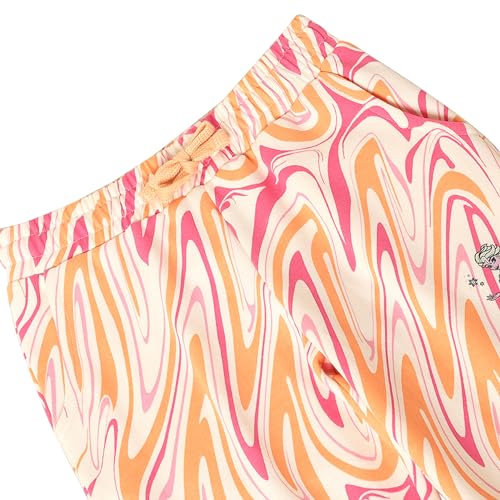 Image of Kidsville Frozen Printed Regular Fit Co-Ord Set For Girls