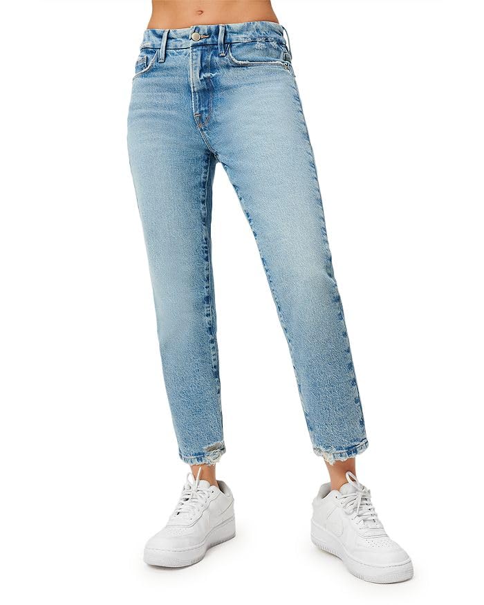 Good American Good Girlfriend Jeans in Indigo Size 6/28, Blue at