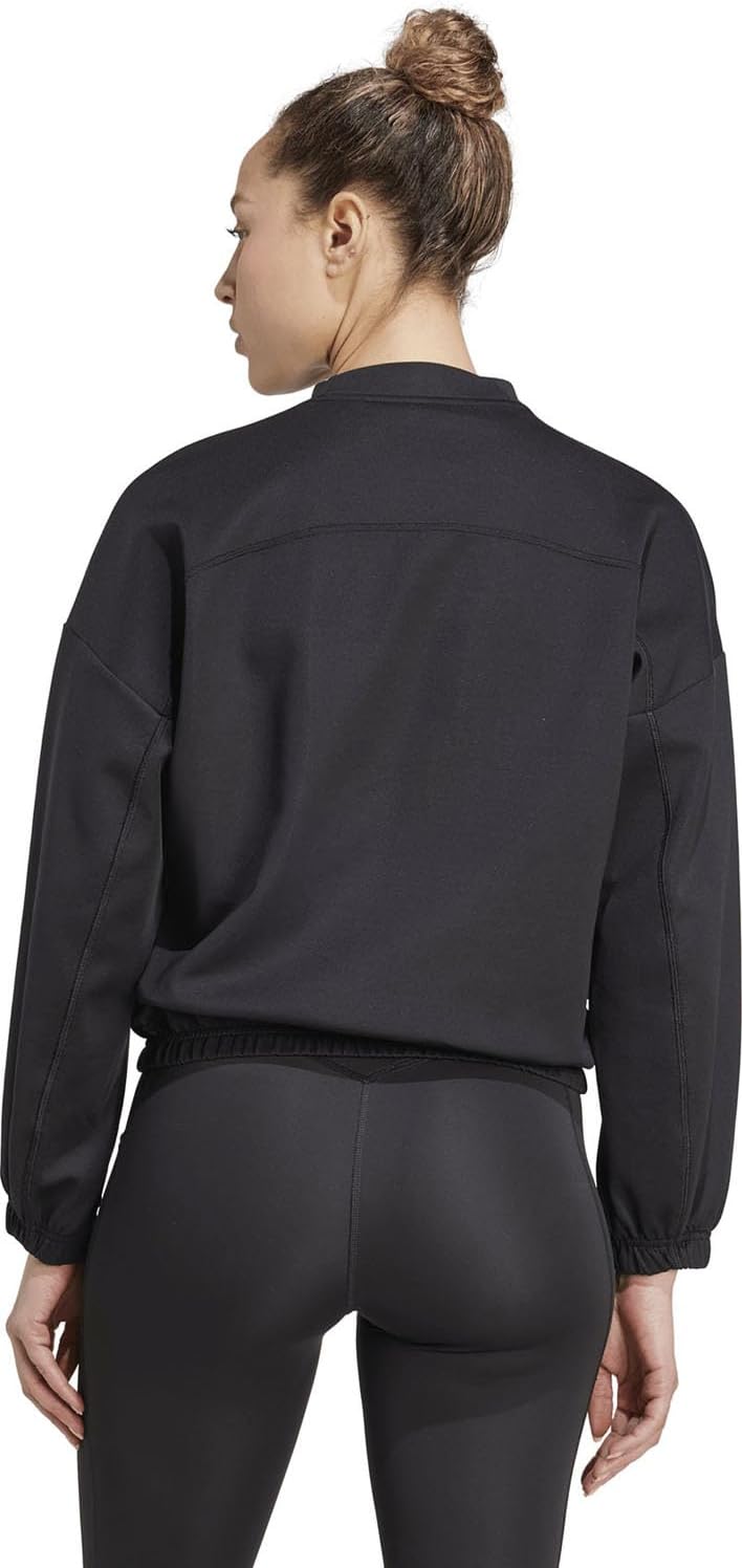 adidas - Womens Motion ES Cover Crew Neck Sweatshirt - Image 3