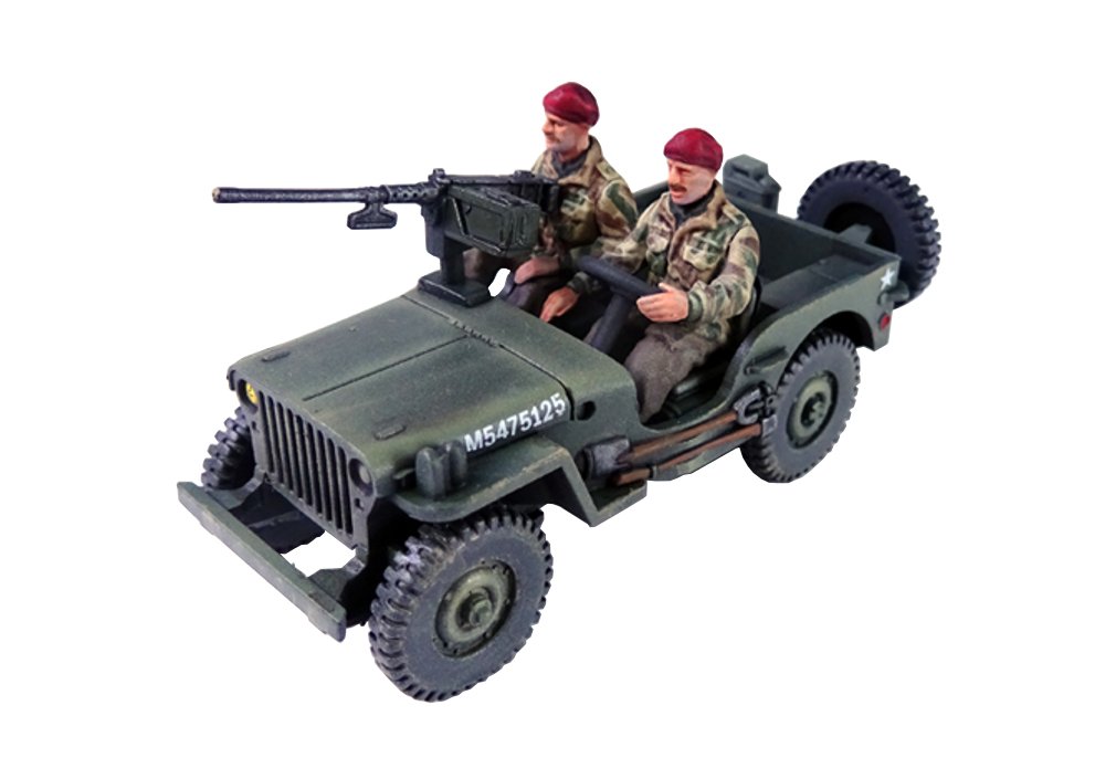 Rubicon Models 280050 Willys Mb ¼  Ton 4X4 Truck  Commonwealth 1:56 Model Kit