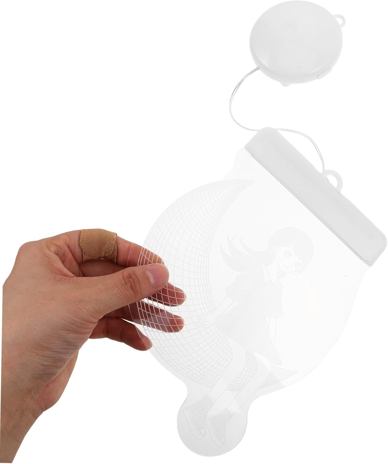 Suction Cup LED Night Light Creative Hanging Lamp for Rooms Girl Room Decor Flexible Installation for Bedroom Warm Light image 4