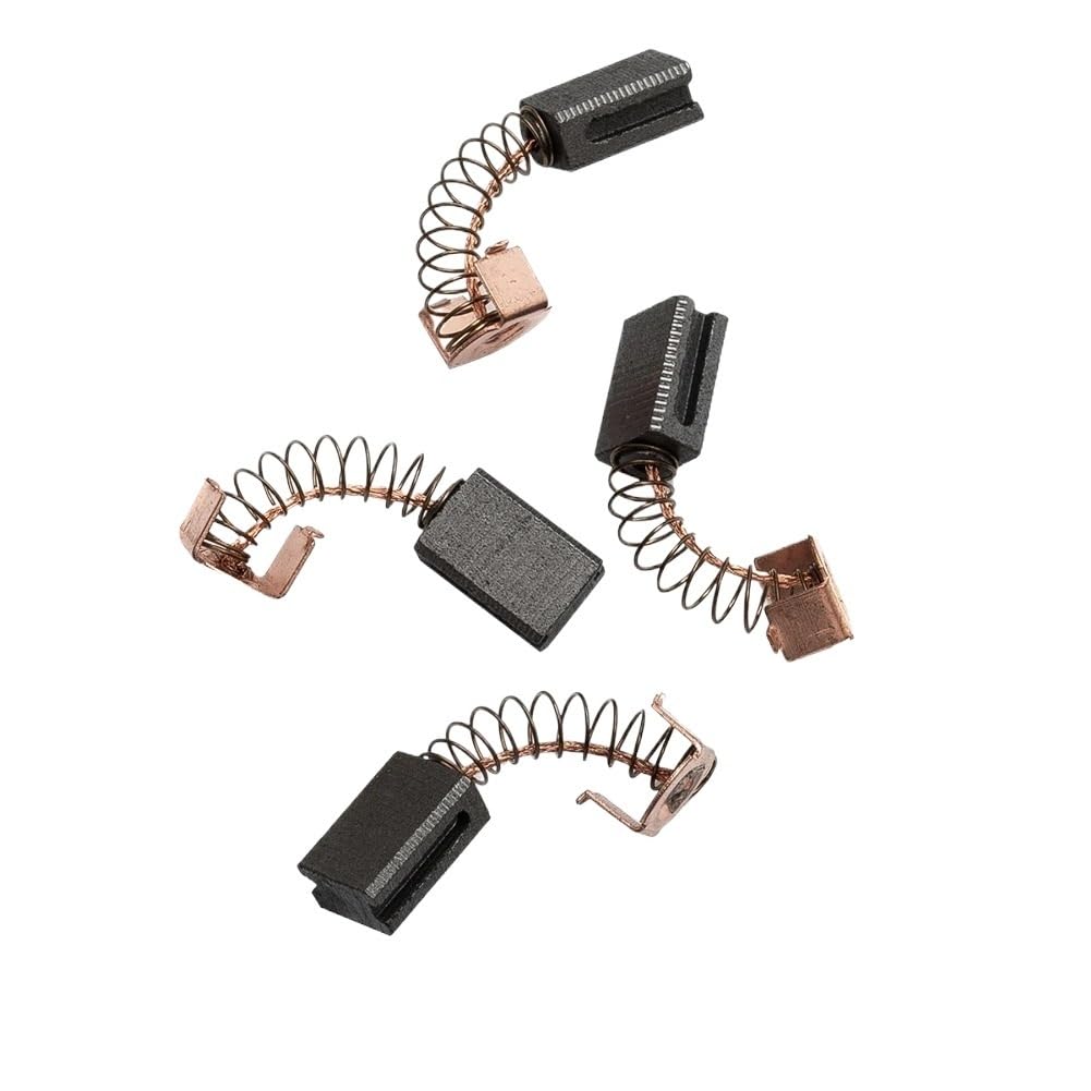 2 pares de escobillas de carbón para amoladoras eléctricas compatibles con G720 y WS125 Dimensiones 12x8x5mm