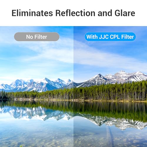 Image of JJC 43mm Circular Polarizer Polarizing CPL Filter for DSLR Mirrorless Lens | for Canon RF 50mm f1.8 STM, EF-M 22mm f2 STM, XF 35mm f2 R WR, XF 23mm f2 R WR Lens & More 43mm Thread Lenses