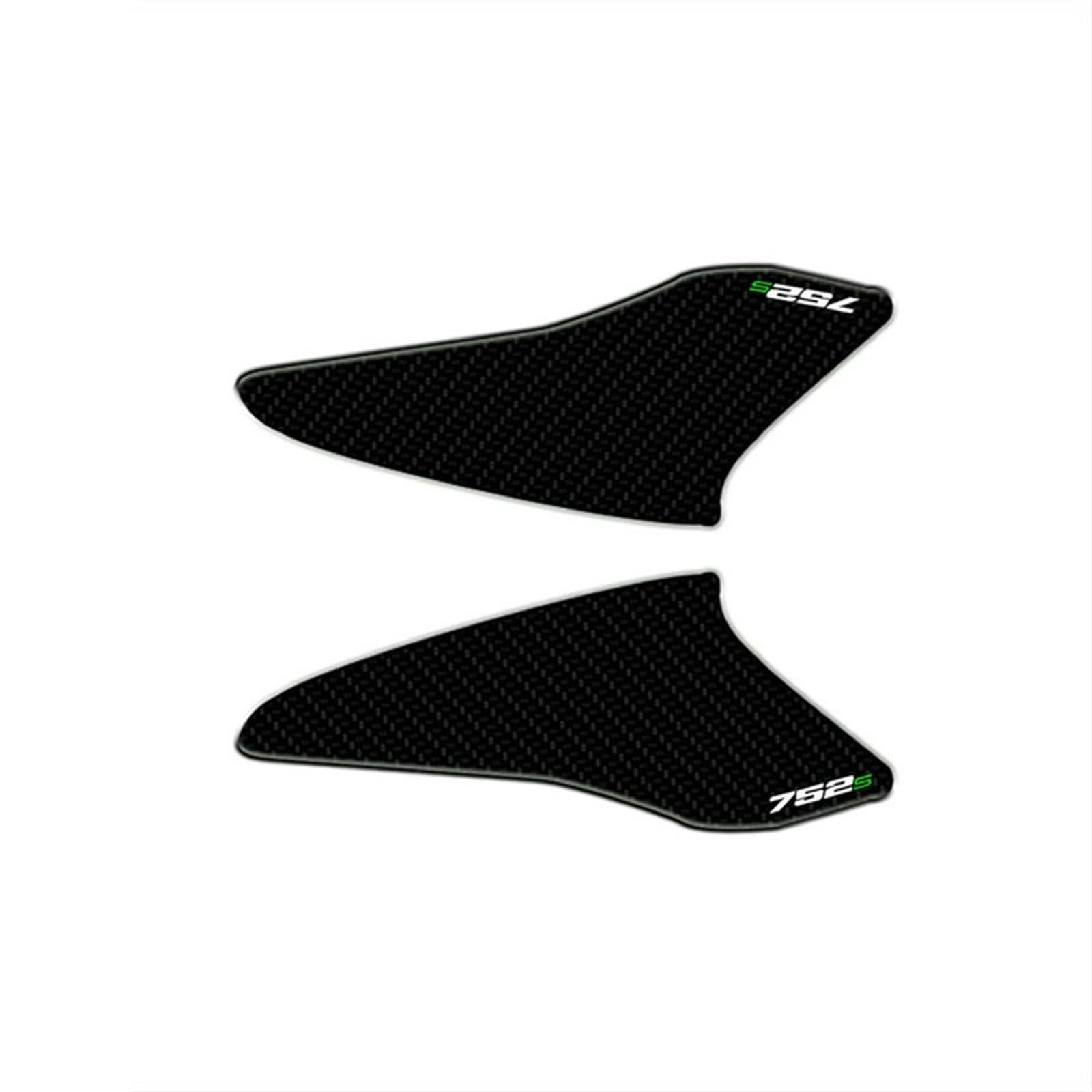 Protezione adesiva Moto Rilievo Del Carro Armato Carburante Della Protezione Decalcomania Caso In Fibra Di Carbonio Per Benelli 752 S(Black 6)