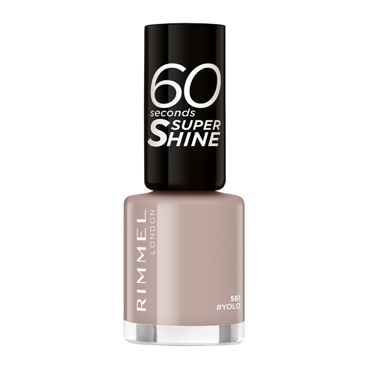 Rimmel 60 Seconds Super-Shine Nail Polish, Yolo 561, 8 ml