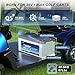 36V Lithium Golf Cart Battery with 25A Lifepo4 Charger, 36 Volt 105Ah LiFePO4 Lithium Battery, Built in 200A BMS, Peak Current 1000A(3-5s), 6000+ Deep Cycles for Trolling Motor, Marine, Boat