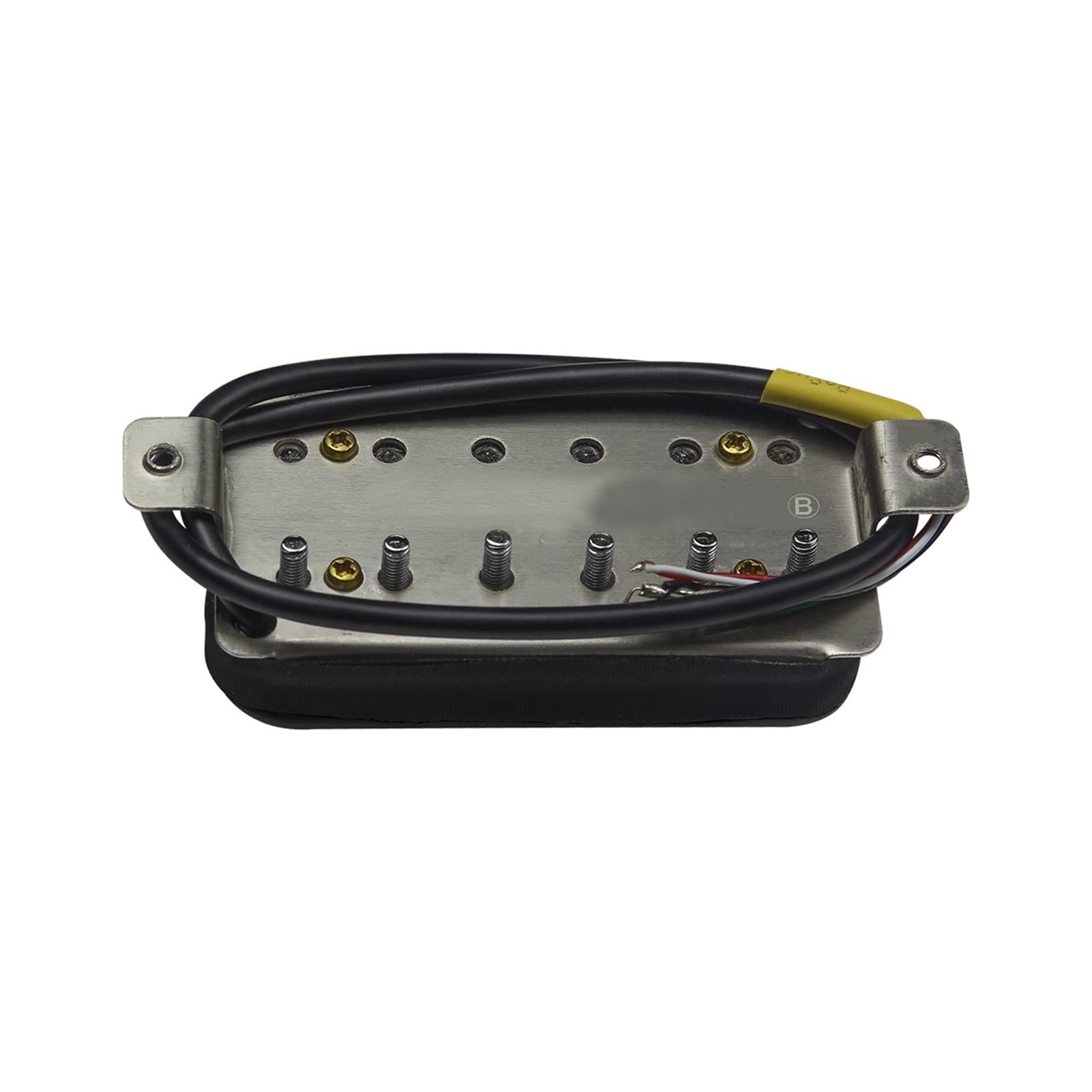 Podwójna Cewka Humbucker Pickup Bridge Alnico 5 Gitara Elektryczna Pickup Części Gitarowe Akcesoria Odbiór gitary elektrycznej (Color : Black)