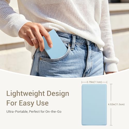 Image of CoBak Magnetic Case for XTEINK X4, Ultra-Lightweight Protective Cover for Xteink X4 E-Reader, Secure Magnetic Attachment(Sky Blue)