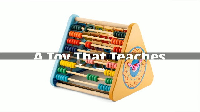 Buy Yas Boss 5 in 1 Wooden Activity Triangle with Cotton Bag