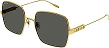 Gucci GG1434S Gold/Grey 57/19/145 women Sunglasses