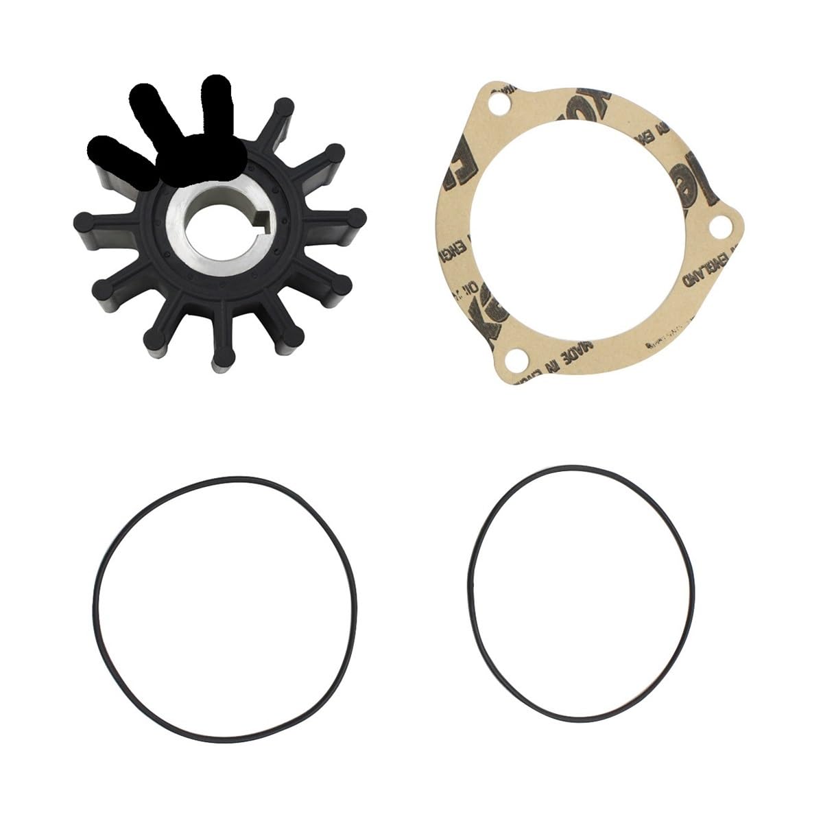 Kit de turbine de pompe à eau pour bateaux compatible CEF 500165