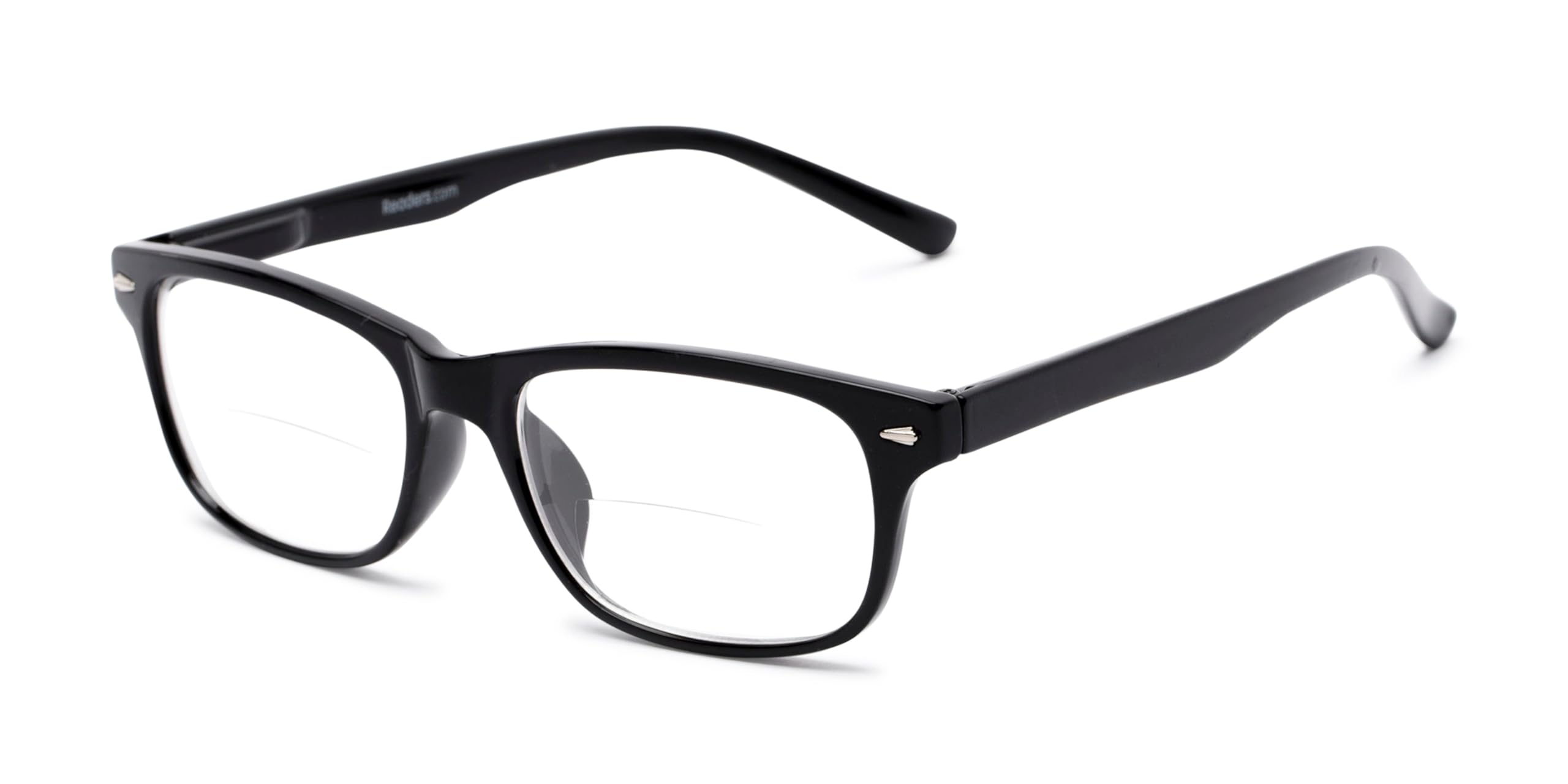 Readers.com Reading Glasses: The Williamsburg Bifocal square Style for Men and Women