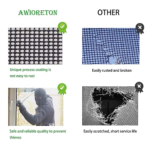 Image of Premium Car Grill Mesh PVC Coated 304 SS Woven Mesh 13x39.3in | PVC coated 304 stainless woven mesh rigid automotive grille insert screen rust-resistant stronger than aluminum alternatives