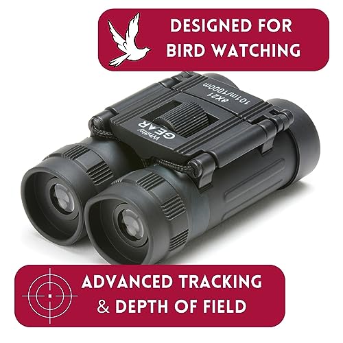 Whitby Gear 8x 21mm Compact Binoculars, Hiking and Wildlife Watching High-Definition Optics, Lightweight and Portable Design - Birdwatching, Travel, Events - Your Adventure Companion for the Outdoors - Image 3