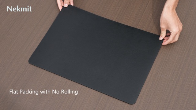 Amazon.com: Nekmit Leather Desk Blotter Pad 17 x 12 Inches, Flat