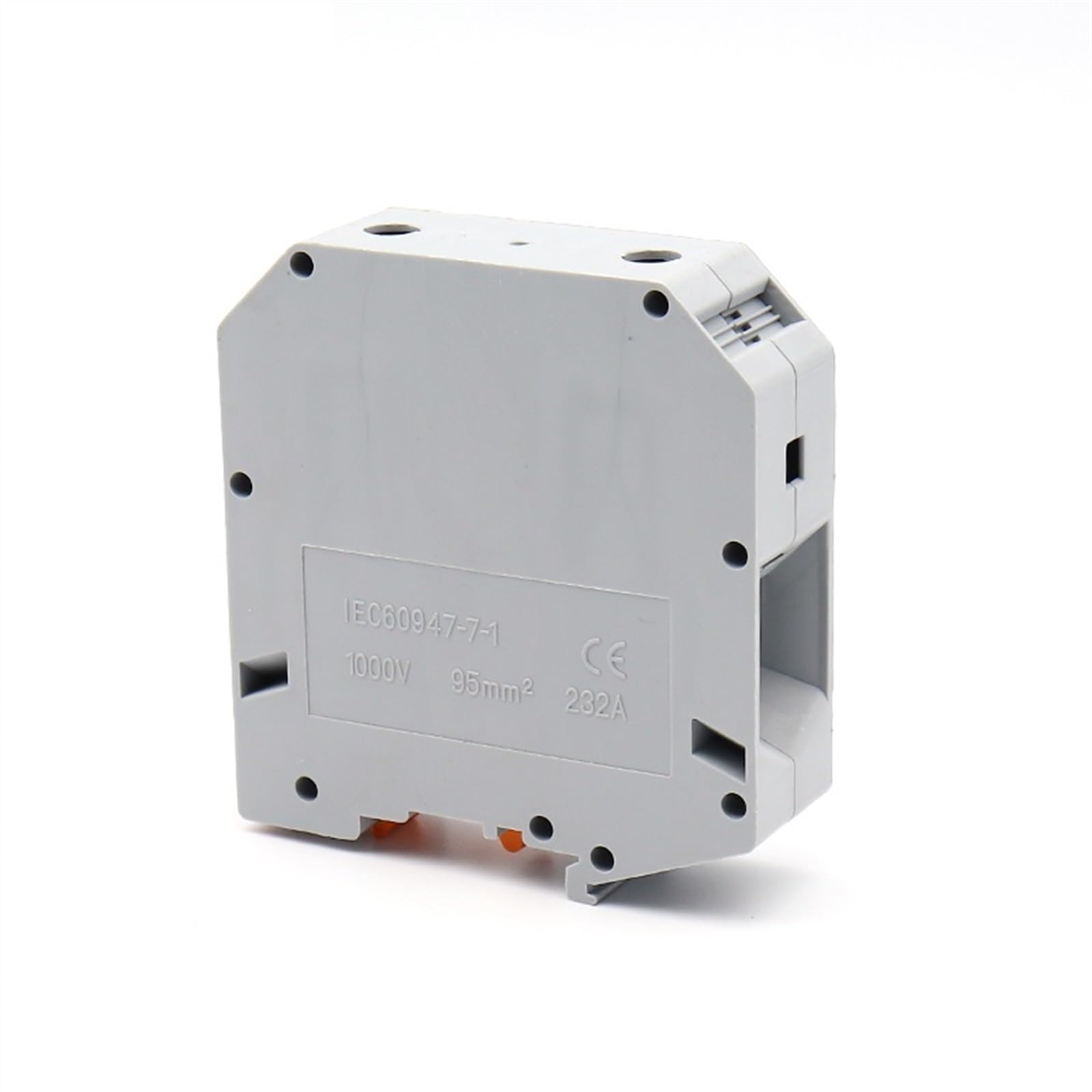 Bornier conducteur de fil universel UK-95N, 1 pièce, connecteur de Type vis sur Rail DIN, connecteur de Terminal électrique UK95N UKH95