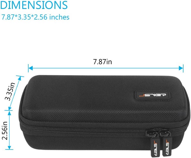 DJI Osmo Pocket 2 Case, Travel Storgae Case for Osmo Pocket JSVER Min Carrying case for DJI Osmo Pocket/Osmo Pocket 2, Controller Wheel, ND Filters, SD Memory Cards, Smartphone adapters Accessories