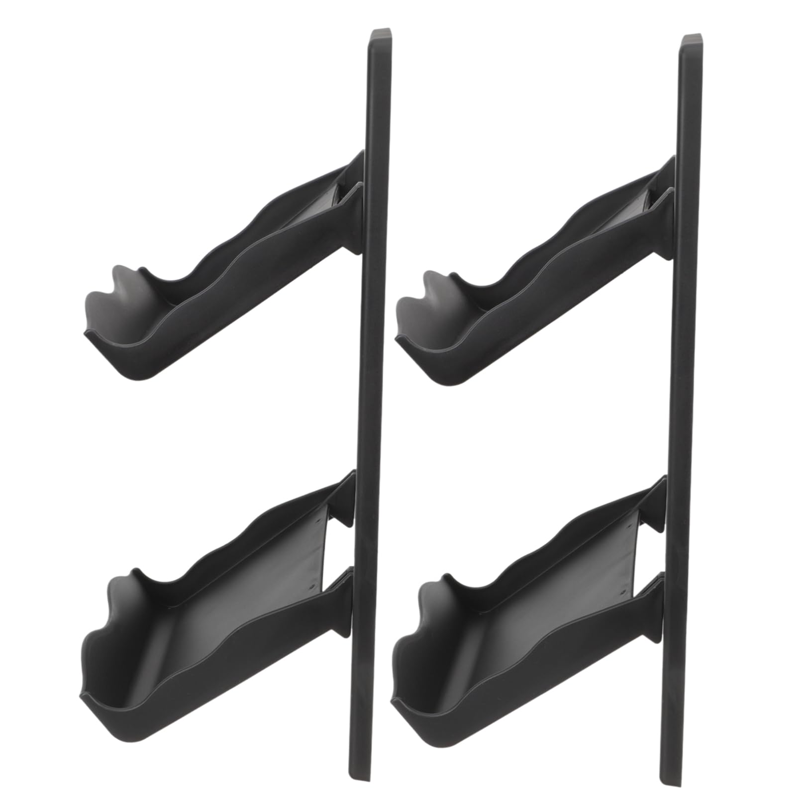 HOOTNEE 1set Adhesive Shoe Storage -Mounted Multi-Functional Shoe Holder for Bathroom Entryway Strong Load-Bearing Design Easy Installation No Damage to Walls for Slippers Heels More