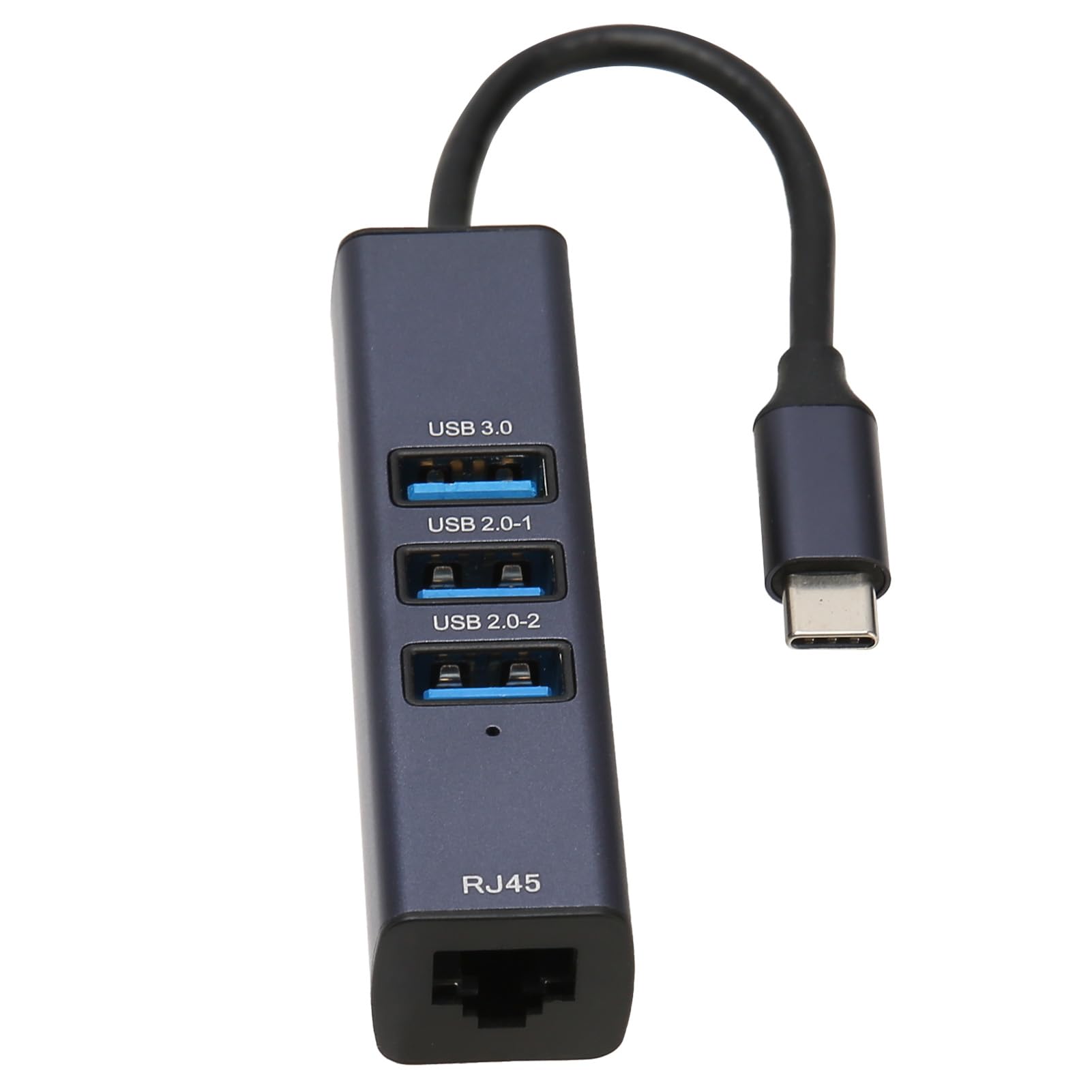 Adattatore da USB C a Ethernet, Hub USB C 3 Porte USB Porta RJ45 Gigabit Ethernet 4 in 1 per Tablet