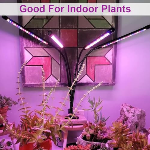 Image of HASTHIP Grow Light for Indoor Plants - Upgraded Version 80 LED Lamps with Full Spectrum & Red Blue Spectrum