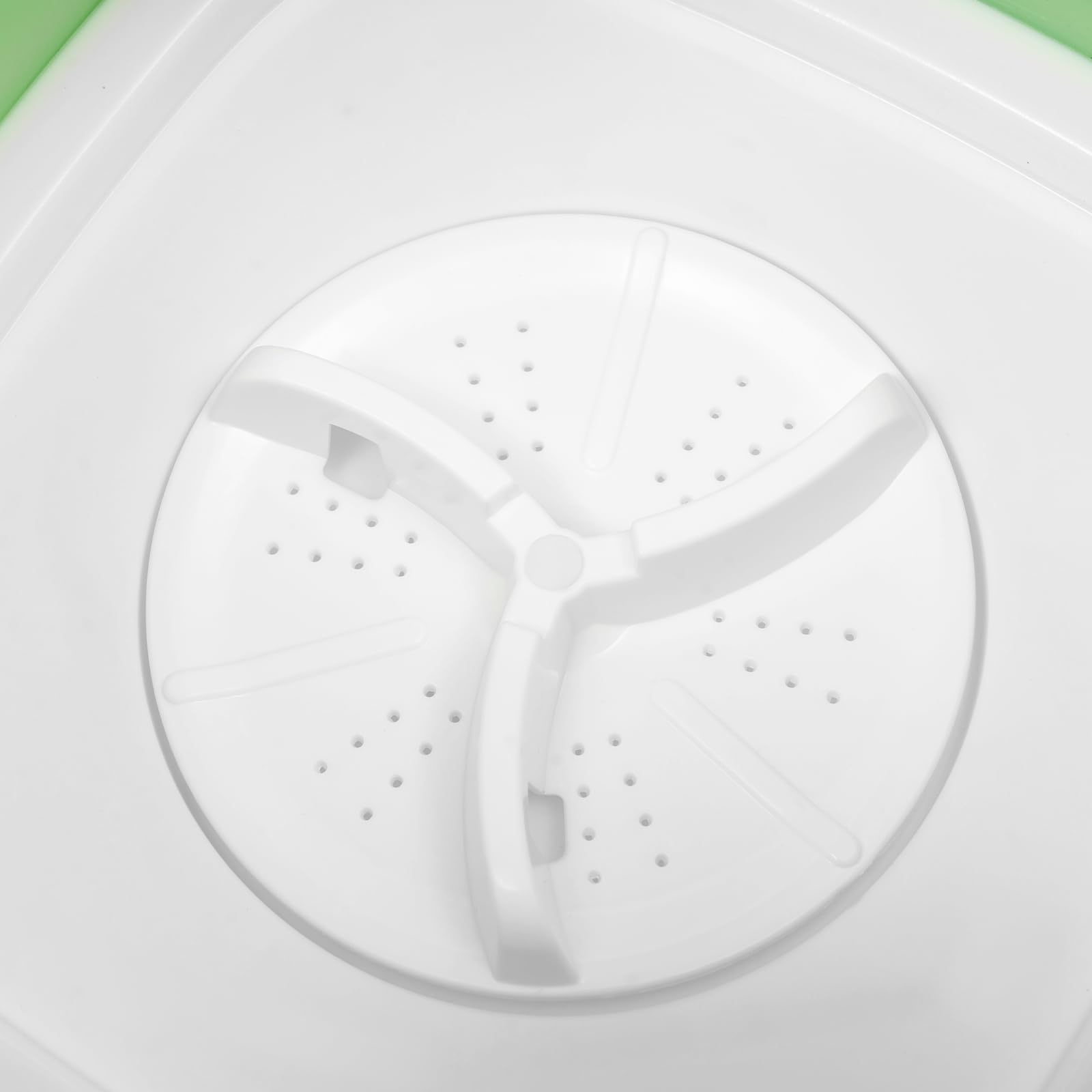 Mini lavadora, 12L plegable máquina de lavado, lavadora eléctrica de viaje, 3 modos de limpieza, adecuado para la limpieza de prendas pequeñas como ropa de bebé, ropa interior o calcetines