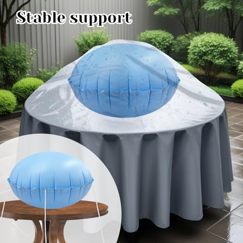 Yexexinm SDFSDFSDS 4Ft Dome Patio Furniture Cover Airbag, Patio Table Cover Air Pillow thumb #5