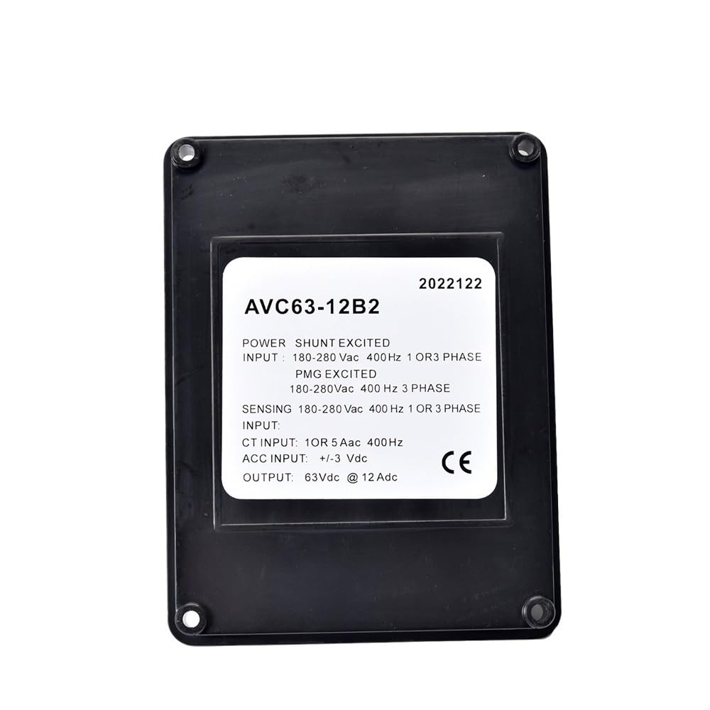 Bvdwuelgv White Automatic Voltage Regulator For Generator Vr6 K65-12B K125-10B(White)