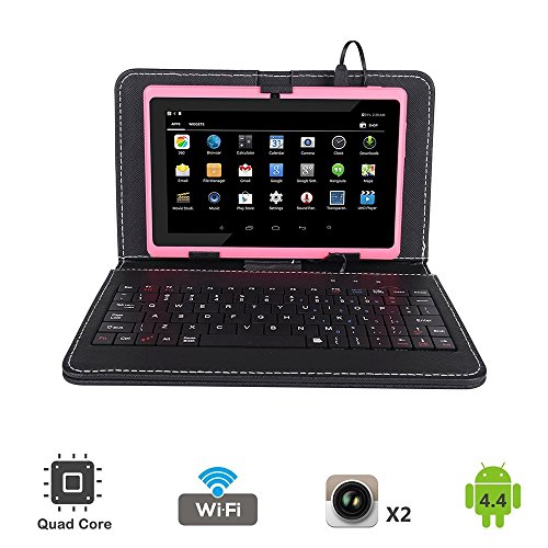 Tagital 7" Quad Core Android 4.4 KitKat Tablet PC, Dual Camera, Play Store