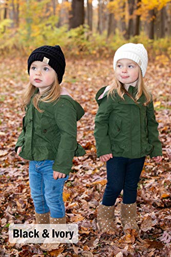 Funky Junque Kids Cozy Ribbed Beanie - Warm Winter Knit Cap for Toddlers4