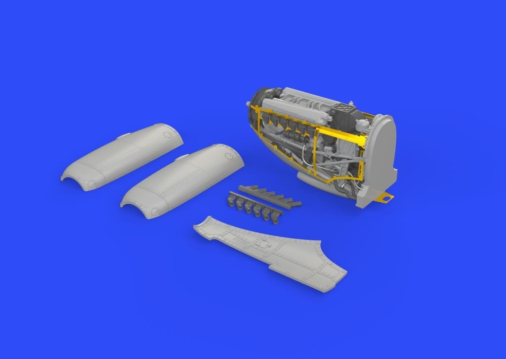 Eduard Various. Brassin 1: 72 - Spitfire Mk.ix Engine