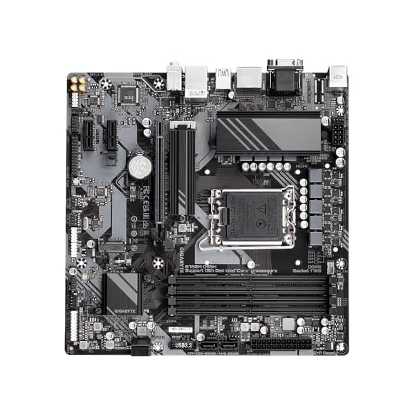 GIGABYTE B760M DS3H VRM Digital de 6+2+1 Fases - Image 5