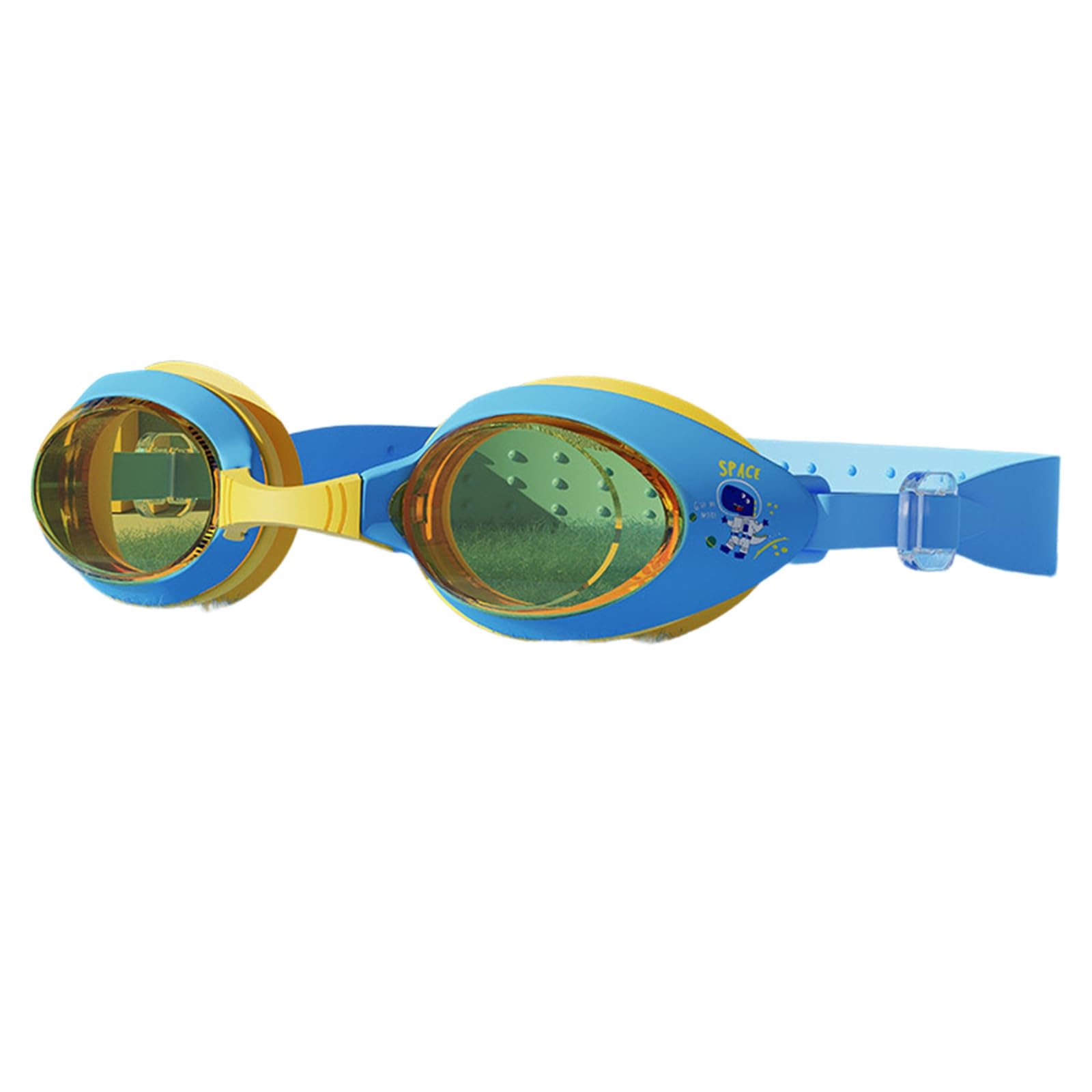 Kids Swimming Goggles Professional Waterproof Swim Eyewear for Kids 3-14 Silicone Swimming Glasses Anti-Fog Resist Leak Proof Swim Eyeglasses with Adjustable Straps for Boys Girls Pool Beach