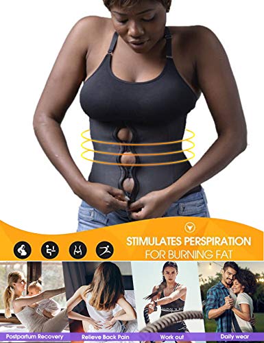 Waist Trainer Cincher Workout Training Trimmer Slimming Belt Latex Corset Zipper Body Shaper for Women4