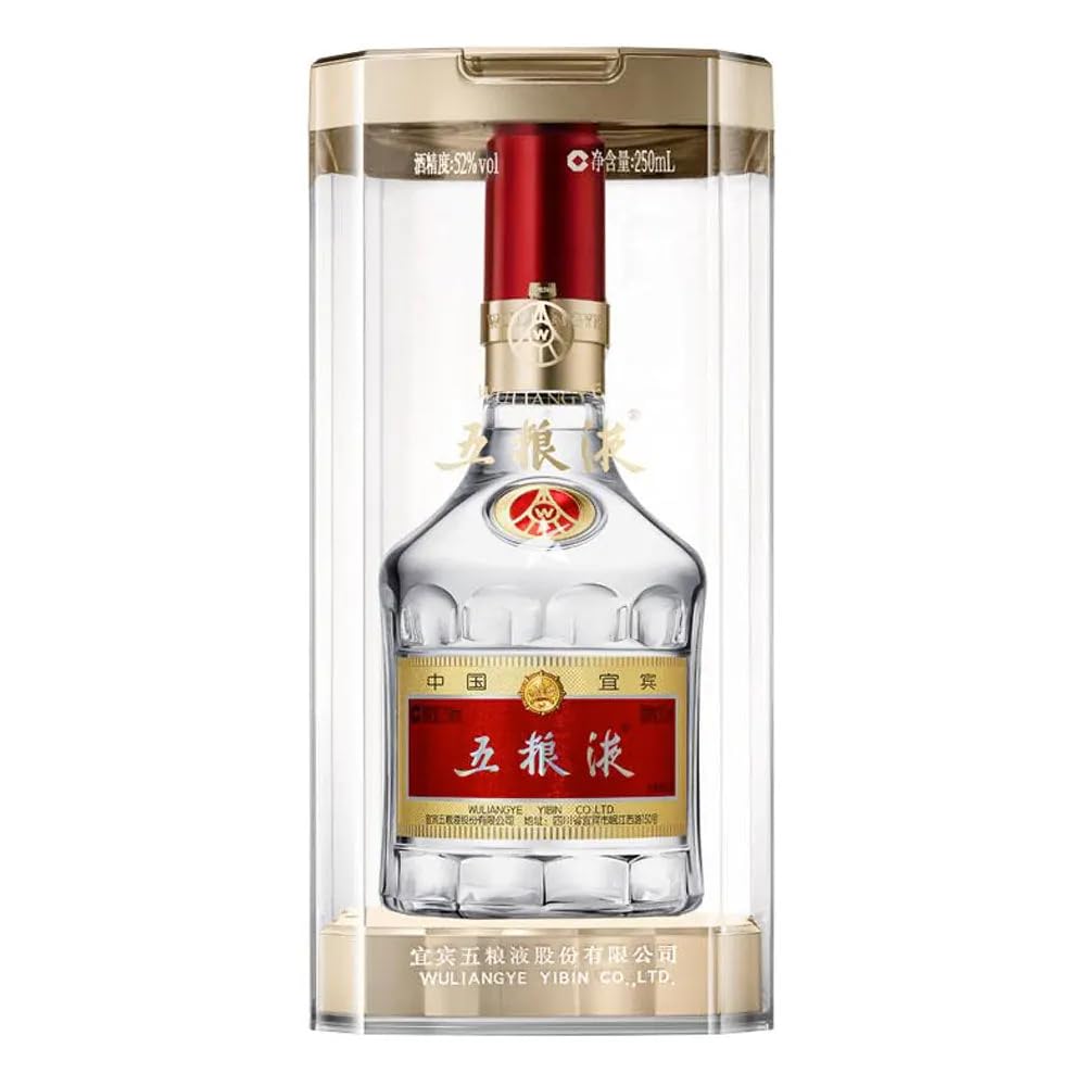 Wuliangye Baijiu Chinese Liqueur 250ml 52% Alc./Vol 五糧液 