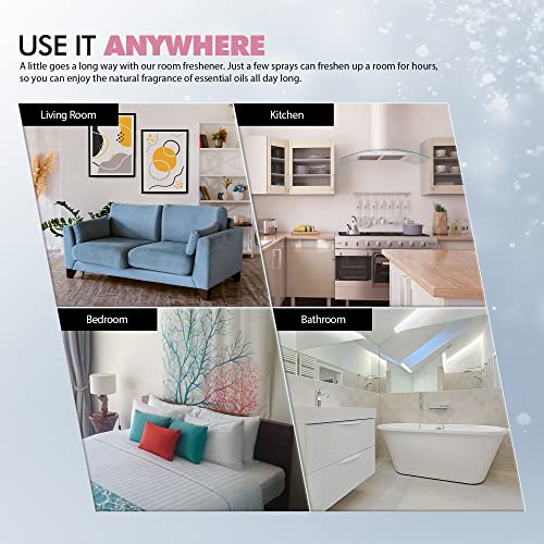 Image of KELYN Exotic Room Freshener (Pack of 2, 230ml each), Air Freshener, Car Perfume - Long Lasting Room Fragrance for Home, Office, Cars & Toilets | Bathroom Freshner