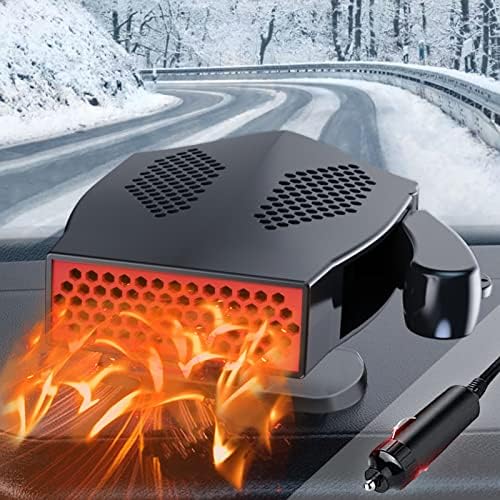 Car Heater, 12V Portable Car Heater, Portable Car Heater That Plugs into Cigarette Lighter for Car