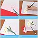 KALIONE 30pcs kohlepapier weiß, Graphit Kopie Tracing Papier A4 weißes Kohlepapier Transferpapier Kohlepapier Pauspapier für Holz Papier Leinwand Glas Keramik, und andere Oberflächen drucken