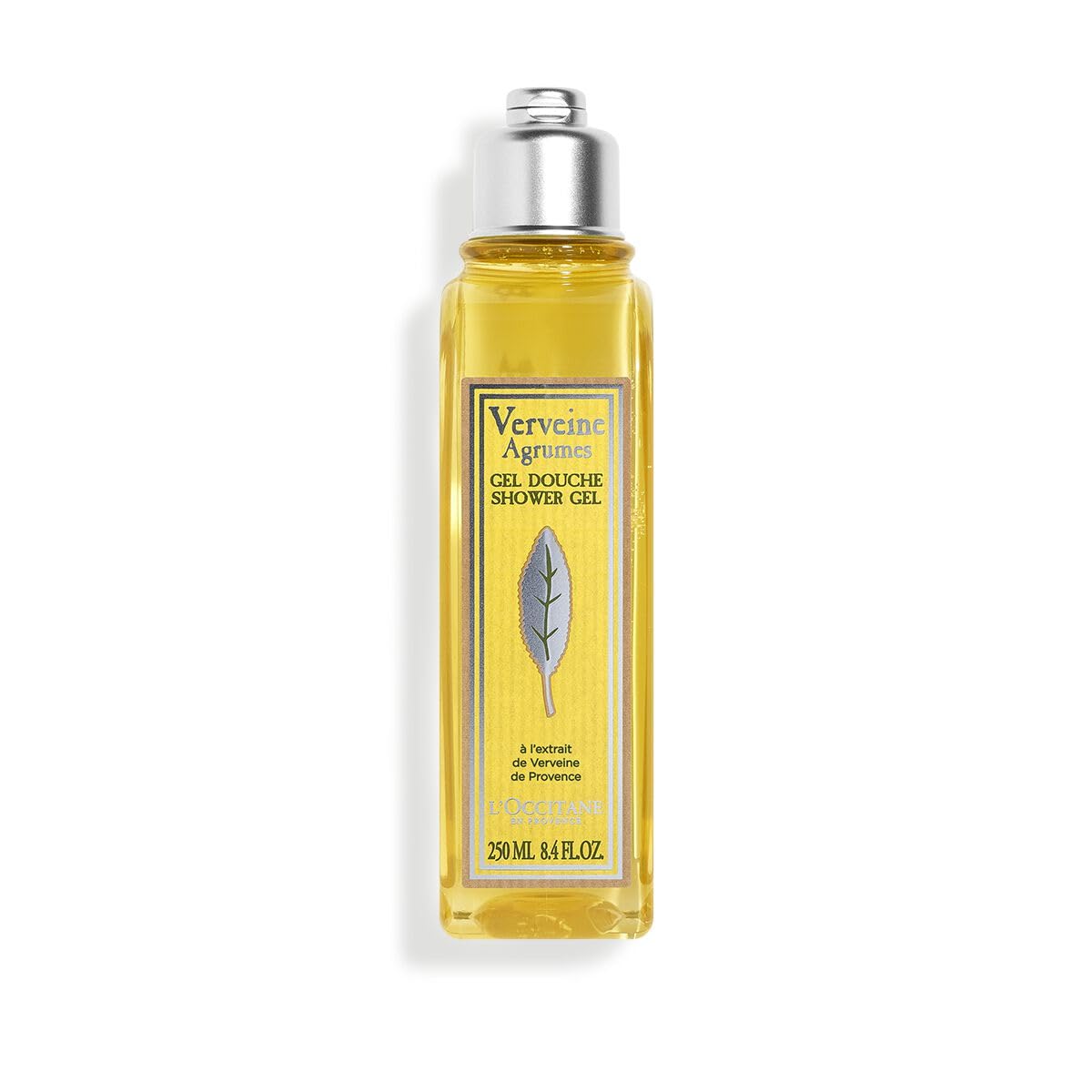 L'OCCITANE Citrus Verbena Shower Gel 250ml | Zesty Scented | Vegan & 99% Readily Biodegradable | Premium & Clean Beauty Body Wash for All Skin Types