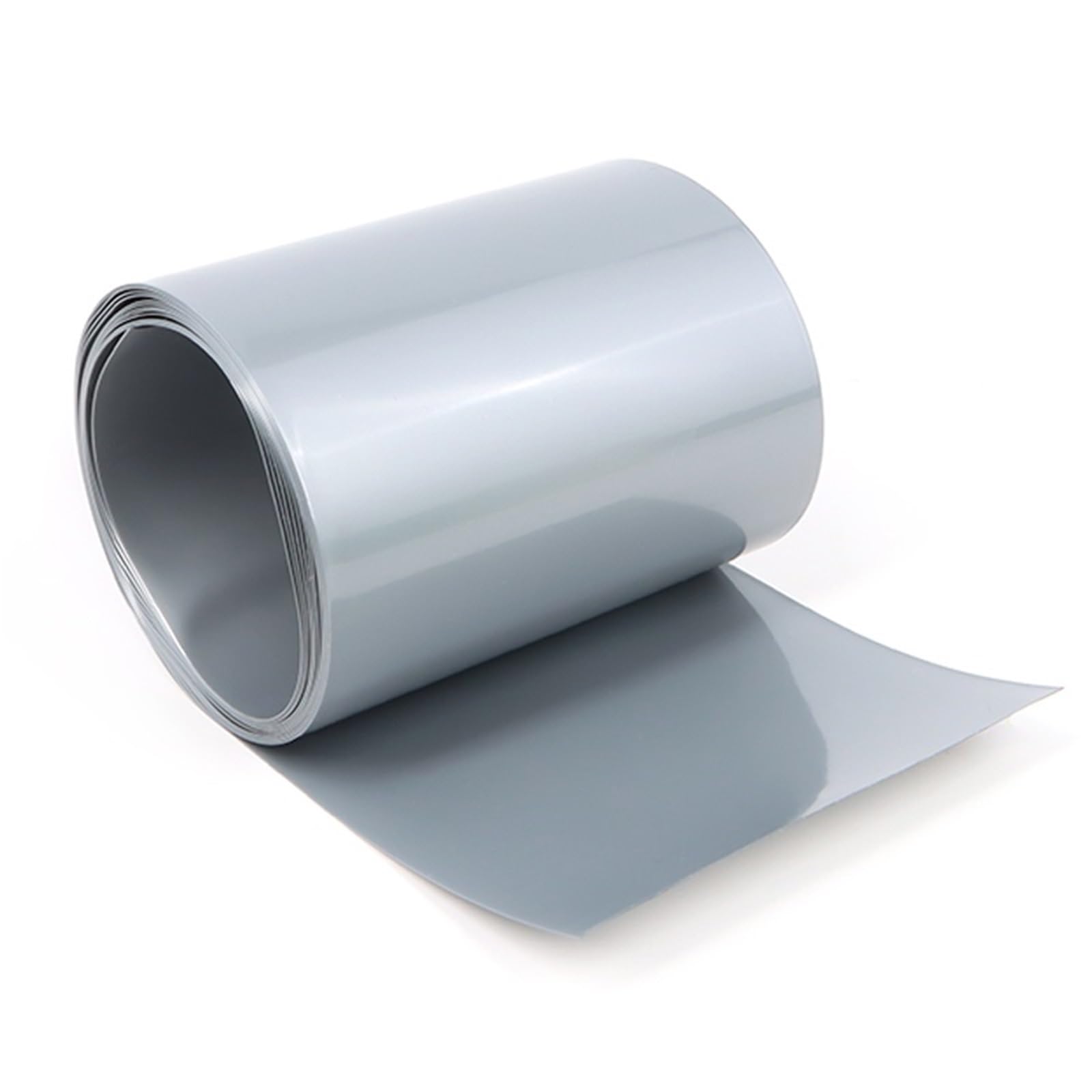 Envoltura de tubo termorretráctil de PVC de 1-20 m, ancho de 17-450 mm, funda de cable gris for batería de litio con aislamiento(Width 130mm Dia 83mm,20 meters)