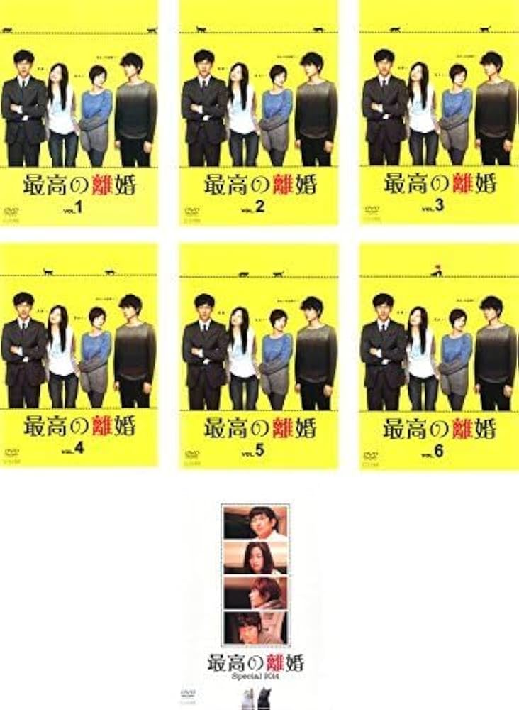 最高の離婚  DVD  全6巻＆スペシャル  7巻セット 永山瑛太 尾野真千子 最高の離婚 DVD 全6巻＆スペシャル 7巻セット 永山瑛太 尾野
