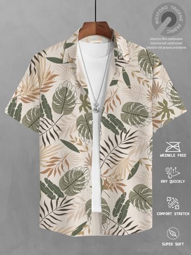 Image of BULLMER Trendy Regular Fit Printed Causal Shirt for Men - Pack of 1