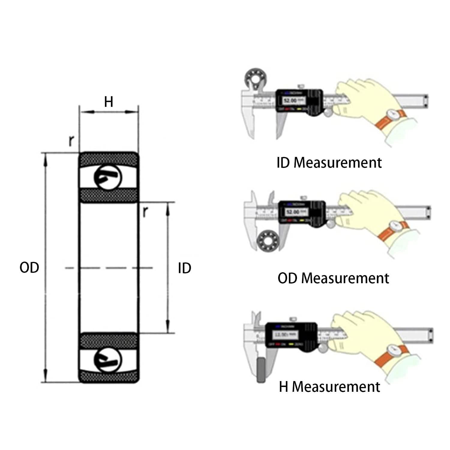 てらこ Amazon | Bettomshin 30204 テーパーローラーベアリング 1個