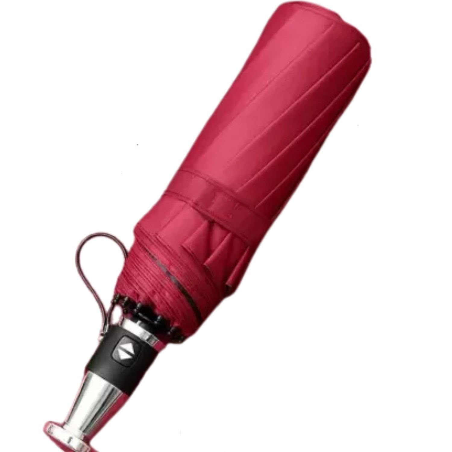 GenericPersonalized Fully Automatic Umbrella Car Reverse Screen Shade Business Folding Parasol Umbrella Travel Modern Pack of 1